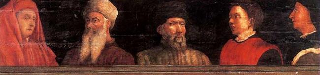 UCCELLO, Paolo Five Famous Men China oil painting art